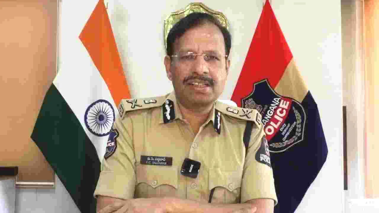 స్పీడ్ పోస్ట్‌తో దేశవ్యాప్తంగా గంజాయి సరఫరా: సీపీ సజ్జనార్