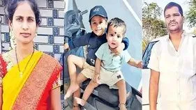షాబాద్ ఆరు హత్యల కేసు.. ఆ కారణంతోనే భార్య, పిల్లల హత్య..