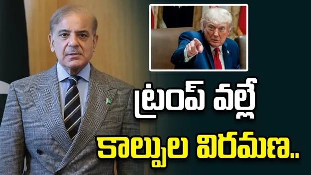 భారత్‌తో కాల్పుల విరమణ.. ట్రంప్‌ను శాంతిదూతగా కొనియాడిన పాక్ ప్రధాని.. 