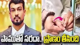 మొయినాబాద్ ఫామ్‌హౌస్‌లో విషాదం.. కట్లపాముతో ఆటలాడాడు.. చివరకు..