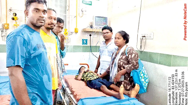 Tribal Student  గిరిజన విద్యార్థికి విష పురుగు కాటు