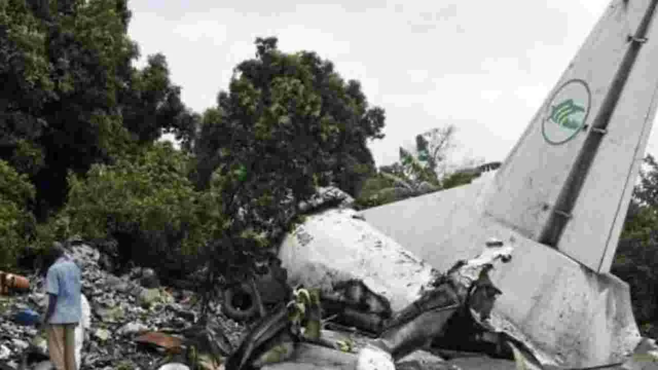 దక్షిణ సూడాన్‌లో ఘోర విమాన ప్రమాదం… 14 మంది మృతి