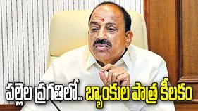 తెలంగాణలో గ్రామాల అభివృద్ధికి బ్యాంకులు భాగస్వాములు కావాలి: మంత్రి తుమ్మల  