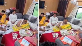 కదులుతున్న రైలులో పూజలు.. వైరల్ వీడియోపై రైల్వే శాఖ వివరణ..