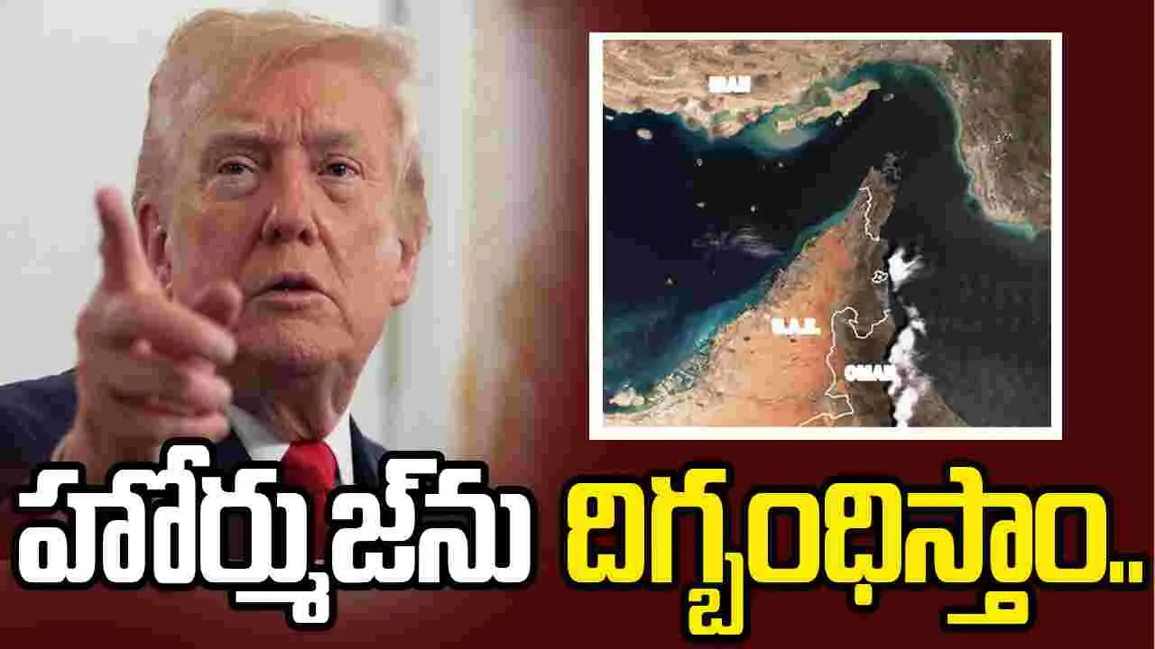 అన్ని నౌకలు స్వేచ్ఛగా వెళ్లాలి.. లేదంటే ఒక్కటి కూడా దాటొద్దు: ట్రంప్