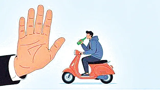 The dangers of drunk driving మత్తులో ప్రయాణం   పొంచి ఉన్న అపాయం