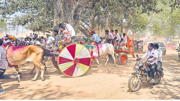 బోనాలు, వాహన ప్రదక్షిణలు