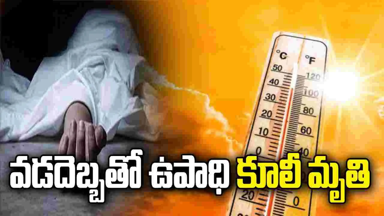 కొమురం భీం జిల్లాలో వడదెబ్బతో ఉపాధి కూలీ మృతి.. మరో ఏడుగురి పరిస్థితి విషమం