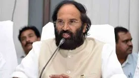 కన్నెపల్లి పంపు దగ్గరకెళ్లి కేటీఆర్ నాటకమాడుతున్నారు.. మంత్రి ఉత్తమ్ సెటైర్లు