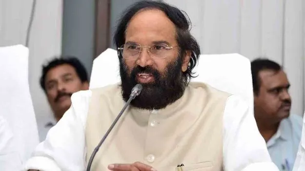 కన్నెపల్లి పంపు దగ్గరకెళ్లి కేటీఆర్ నాటకమాడుతున్నారు.. మంత్రి ఉత్తమ్ సెటైర్లు