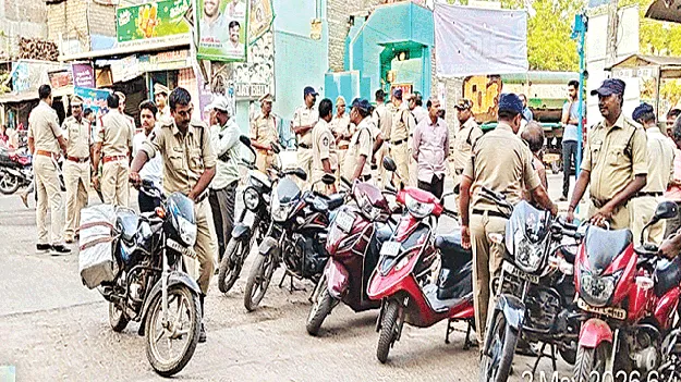 జిల్లావ్యాప్తంగా ఆపరేషన వజ్ర ప్రహార్‌ 