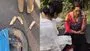 స్కూటీతో ఏనుగును ఢీకొట్టిన మహిళా టీచర్.. పాపం ఆ ఏనుగు..