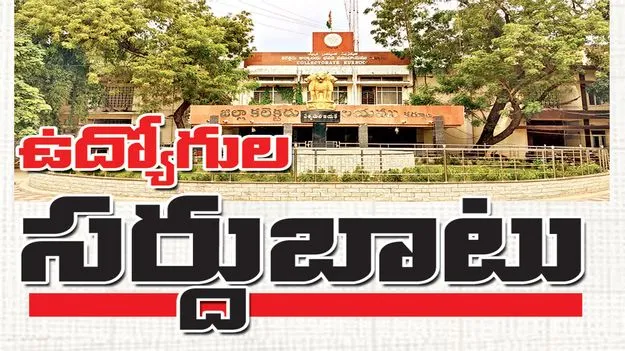 ఉద్యోగుల సర్దుబాటు 
