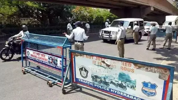 20 రోజుల పాటు ట్రాఫిక్‌ ఆంక్షలు 