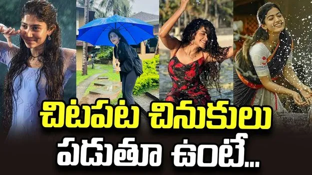 చిటపట చినుకులు పడుతూ ఉంటే...