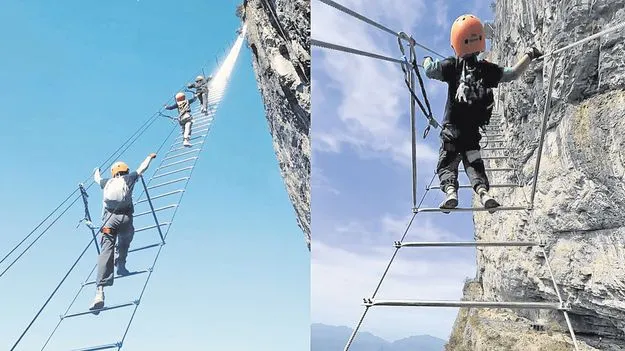 నిచ్చెన ఎక్కాలంటే... ముచ్చెమటలే !