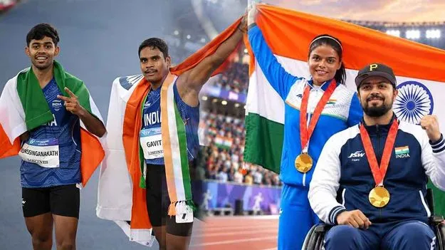 దుమ్మురేపిన అథ్లెట్లు
