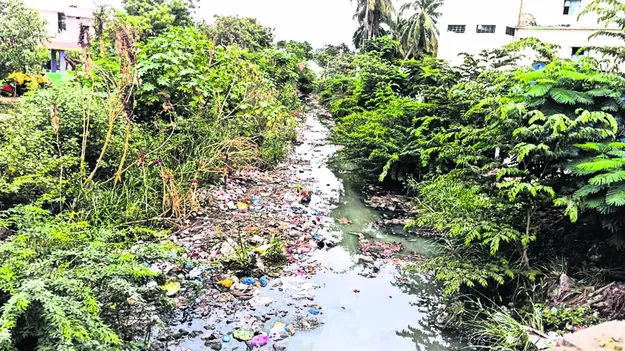 CANAL: మురుగు కాలువలా జీఎస్‌బీసీ