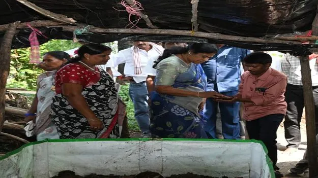 kumaram bheem asifabad- వర్మీ కంపోస్టు తయారీతో రైతులకు ఆదాయం