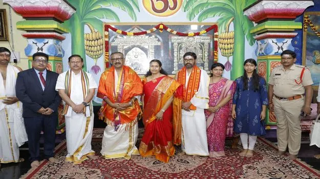 మల్లన్న సన్నిధిలో హైకోర్టు న్యాయమూర్తి
