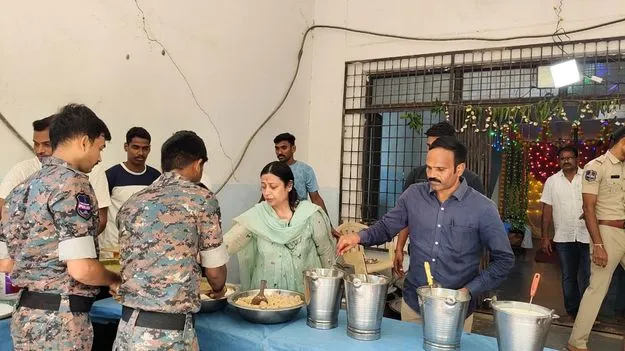 kumaram bheem asifabad- ప్రత్యేక పూజలు.. అన్నదానాలు..