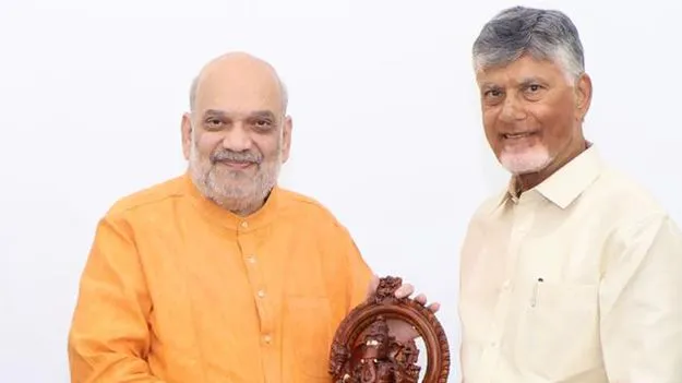 నియోజకవర్గాల పునర్విభజనపై అమిత్‌ షాతో చంద్రబాబు చర్చలు