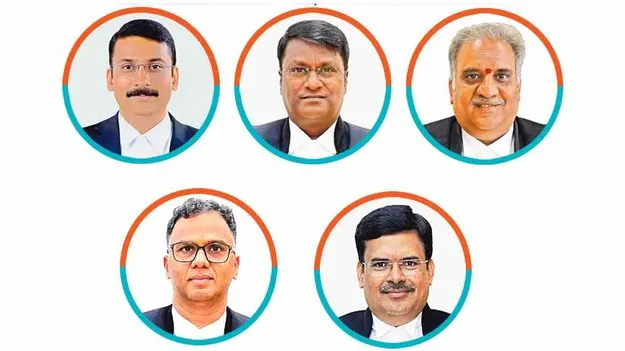 ఐదుగురు హైకోర్టు అదనపు న్యాయమూర్తులకు శాశ్వత జడ్జీల హోదా