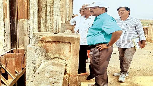 జీడీపీని పరిశీలించిన అధికారులు 