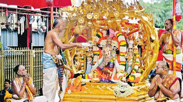 కల్పవృక్ష, సర్వభూపాల వాహనాలపై కోనేటిరాయుడి అభయం