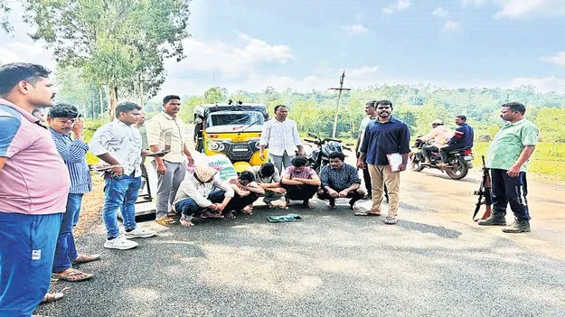 200 కిలోల గంజాయి పట్టివేత