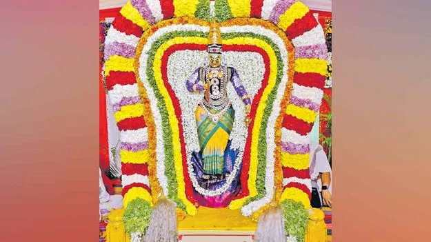 బ్రహ్మచారిణిగా శ్రీశైల భ్రామరి