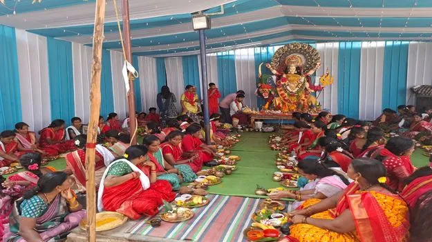 Jagtial:  భక్తి శ్రద్ధలతో శరన్నవరాత్రి ఉత్సవాలు