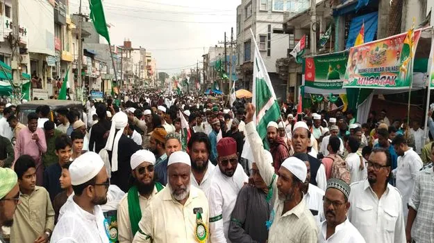  Kumram Bheem Asifabad:  ఘనంగా మిలాద్‌ ఉన్‌ నబీ 
