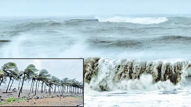 ఉత్తర కోస్తాపై ఆర్నబ్‌ పంజా