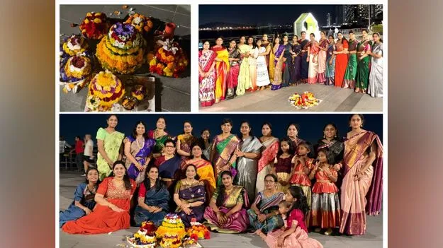 హాంకాంగ్‌లో వైభవంగా బతుకమ్మ సంబరాలు 