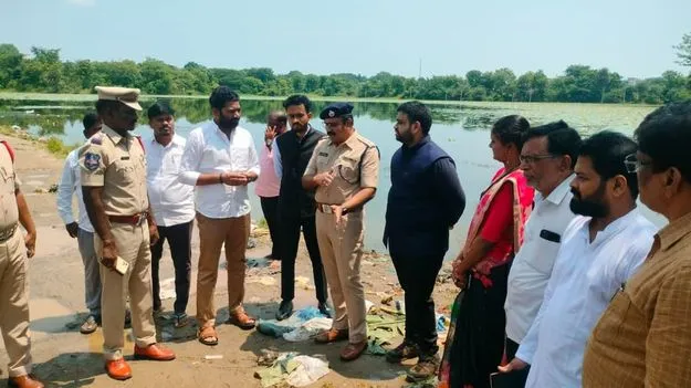 గణపతి నిమజ్జనానికి ఏర్పాట్లు పూర్తి  