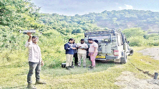పోలవరం ప్రాజెక్టు ప్రాంతంలో పెద్దపులి 