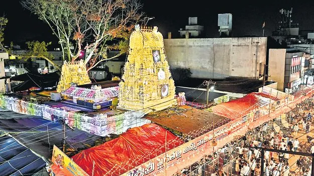 నేడు తొలేళ్లు ఉత్సవం.. ఏర్పాట్లు పూర్తి