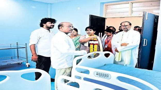సీసీబీలో వైద్యసేవలు ప్రారంభం