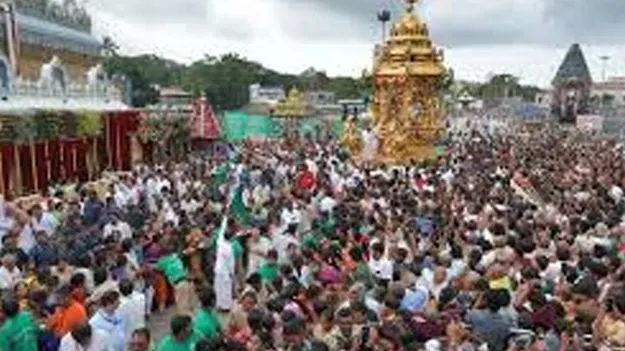 మహారథంపై మలయప్ప 