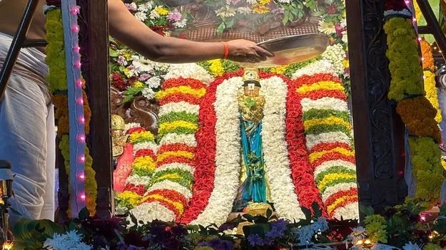 తిరువీధుల మెరిసెనే దేవదేవుడు..