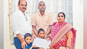 అంధ దంపతులకు టీడీపీ అండ