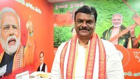 నితిన్‌తో మాధవ్‌ భేటీ
