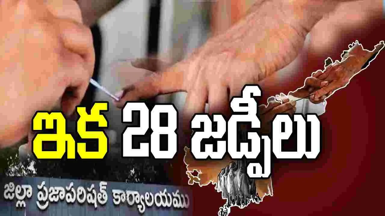 ఇక 28 జడ్పీలు