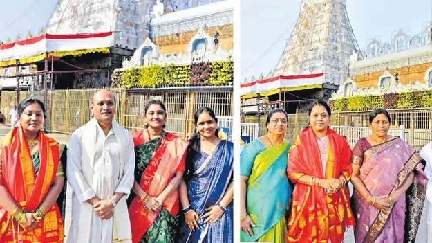 శ్రీవారి సేవలో న్యాయమూర్తులు