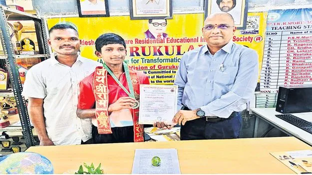 అరకు క్రీడా పాఠశాల విద్యార్థి సత్తా
