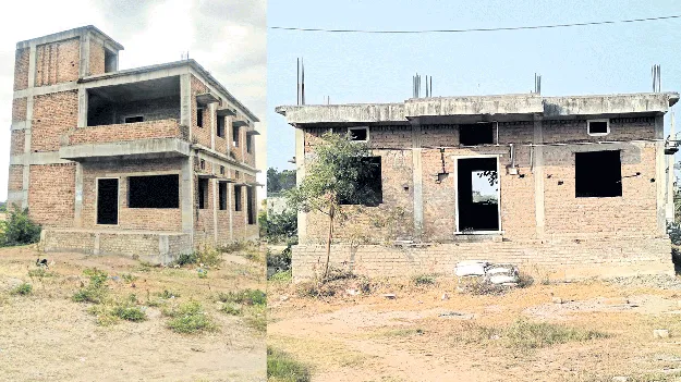 అర్ధంతరంగా వదిలేసిన కాంట్రాక్టర్లు