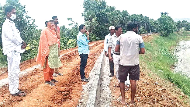 వీబీజీ రామ్‌జీ పనుల పరిశీలన