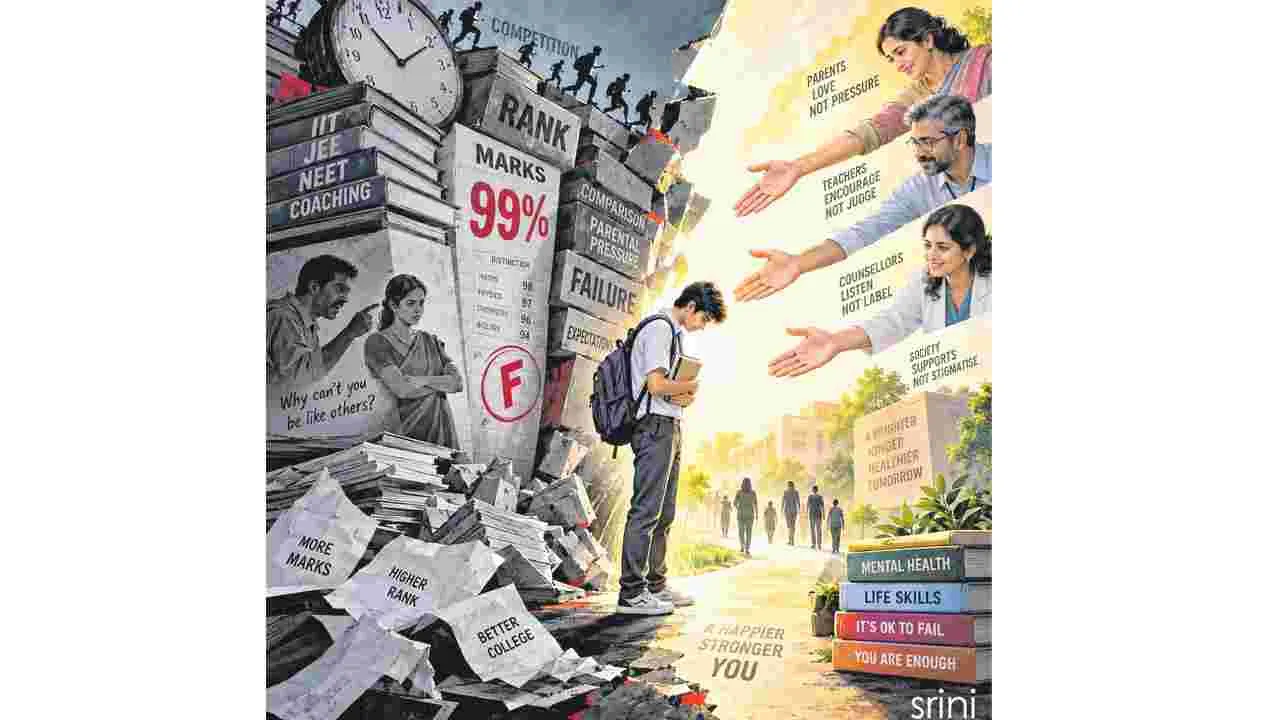 విద్యార్థుల ఆత్మహత్యల నివారణ మన బాధ్యత