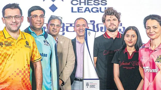 నేటి నుంచే గ్లోబల్‌ చెస్‌ లీగ్‌